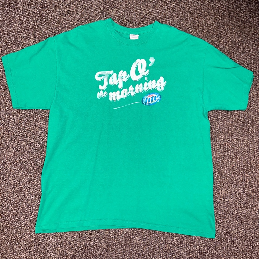 Miller Lite T-Shirt “Tap O’ the Morning”
